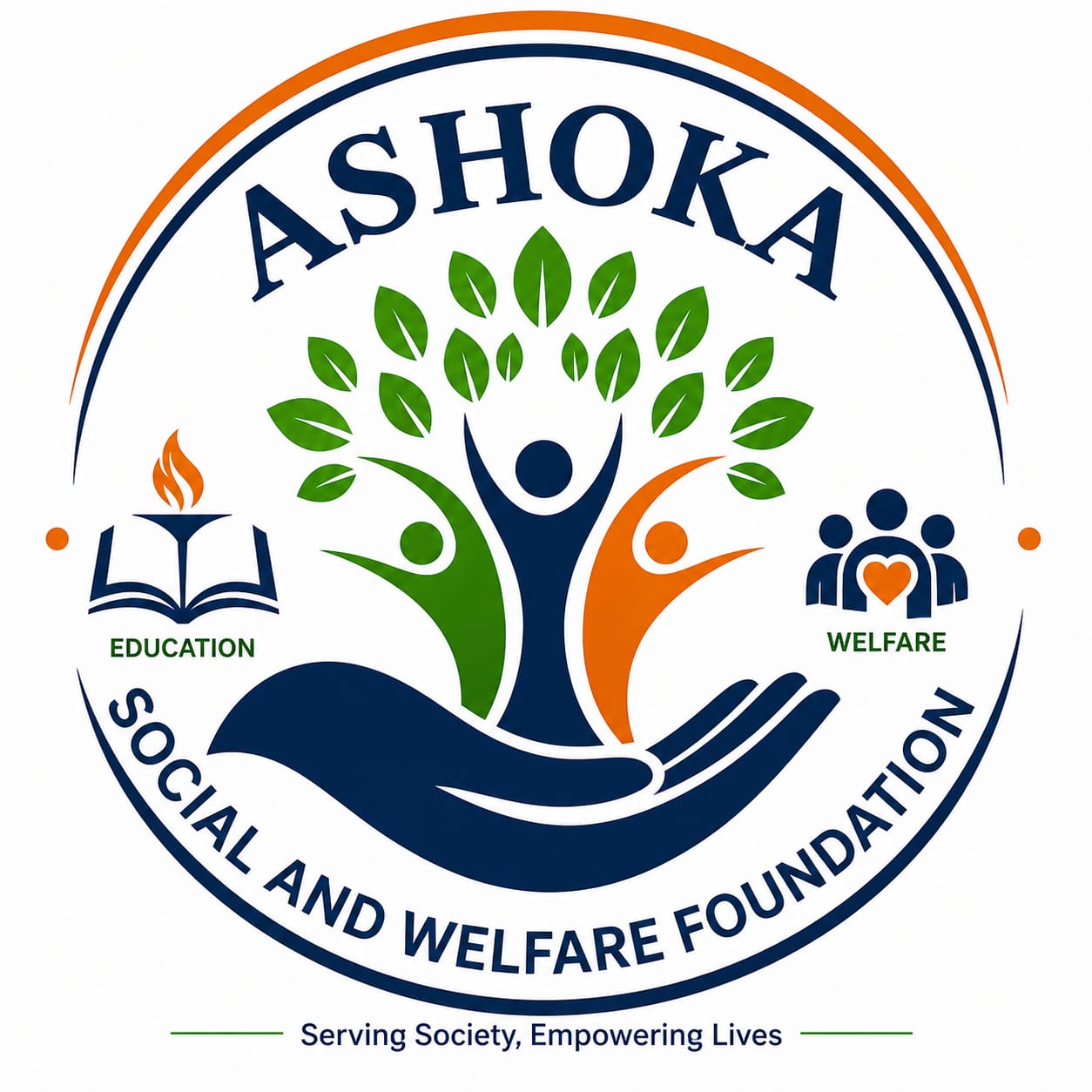 Ashoka Social and Welfare Foundation Logo
